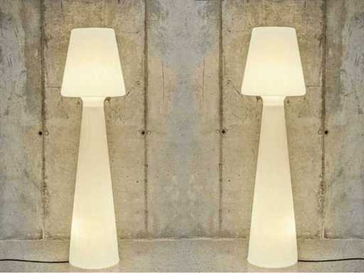 2 x NewGarden Lola-Design-Außenlampen